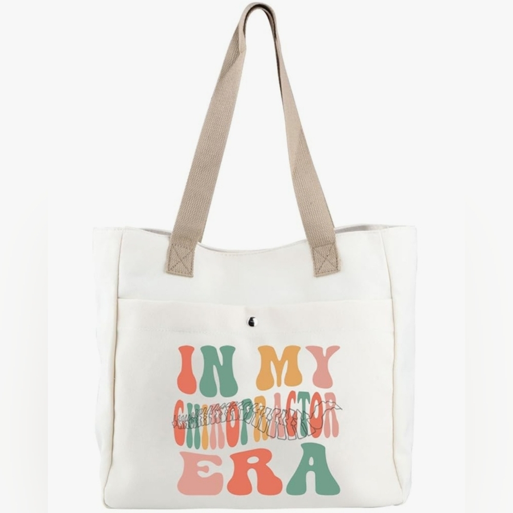 Chiropractor Era Cream Tote Bag